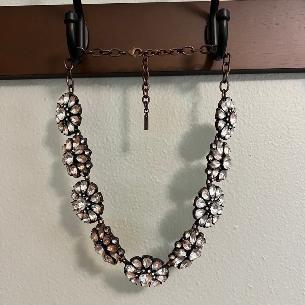 BaubleBar Floral Statement Necklace